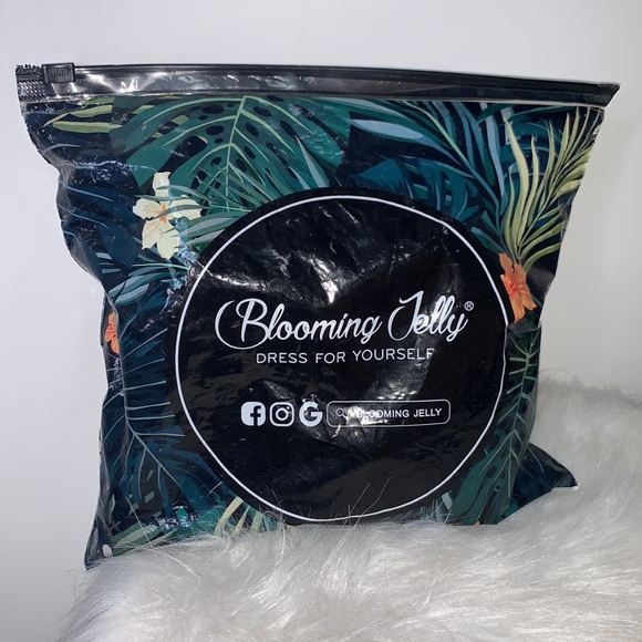 NEW BLOOMING JELLY Green White High Rise Bikini - Picture 15 of 16